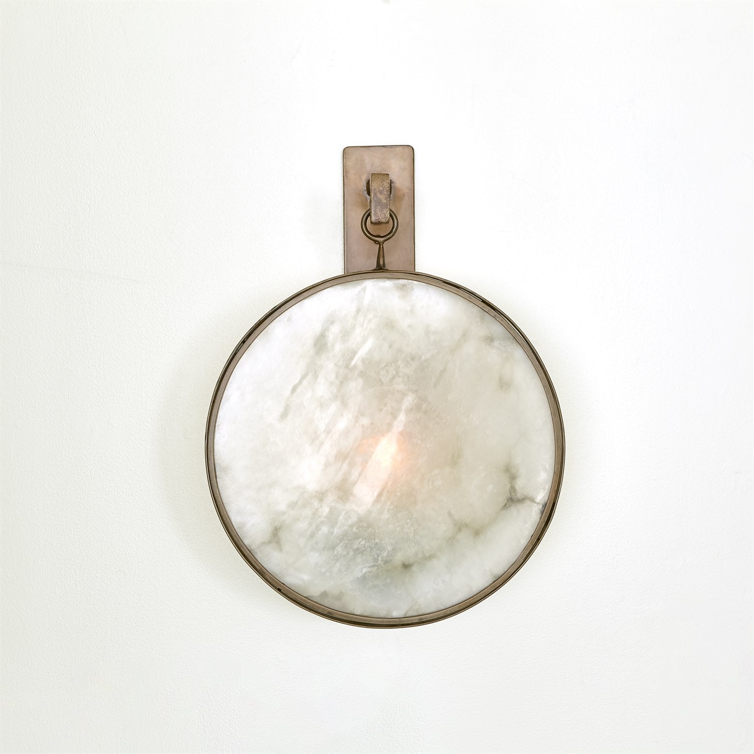 Global Views Anya Wall Sconce-Black/Bronze ASH9.90002