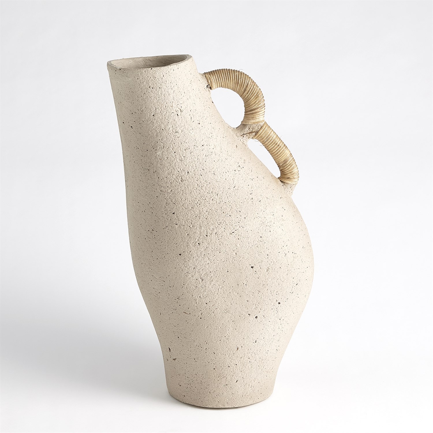  Leaning Vase-Sandstone 