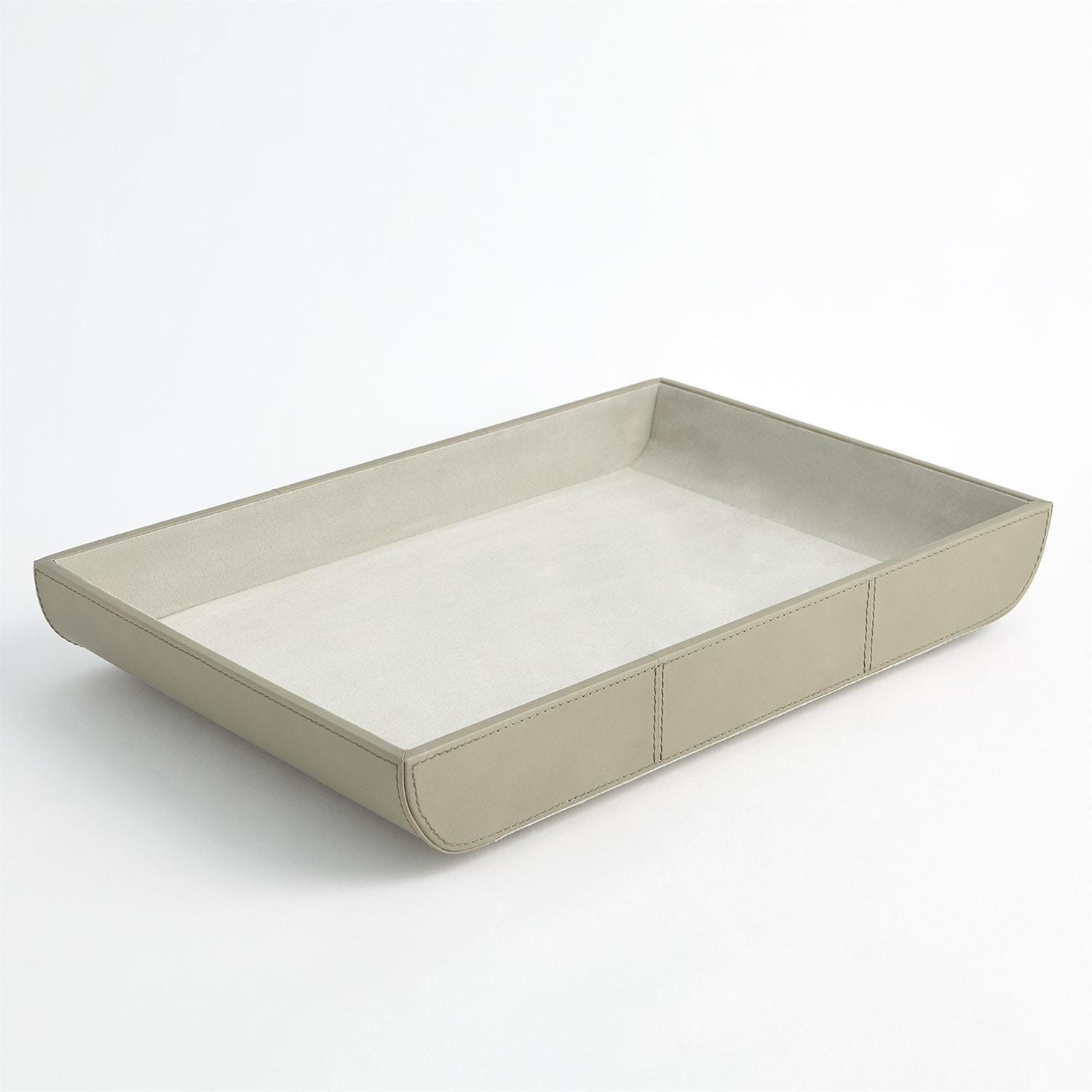  Curved Corner Tray-Light Grey 