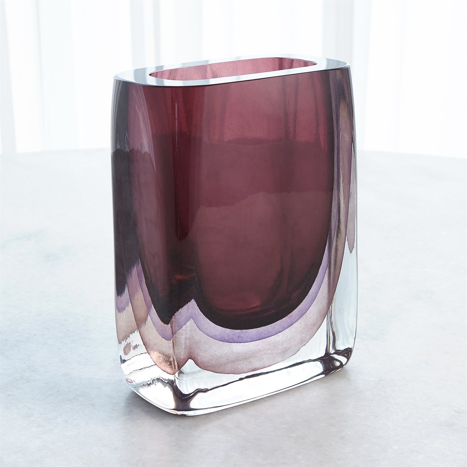  Borealis Vase-Amethyst 