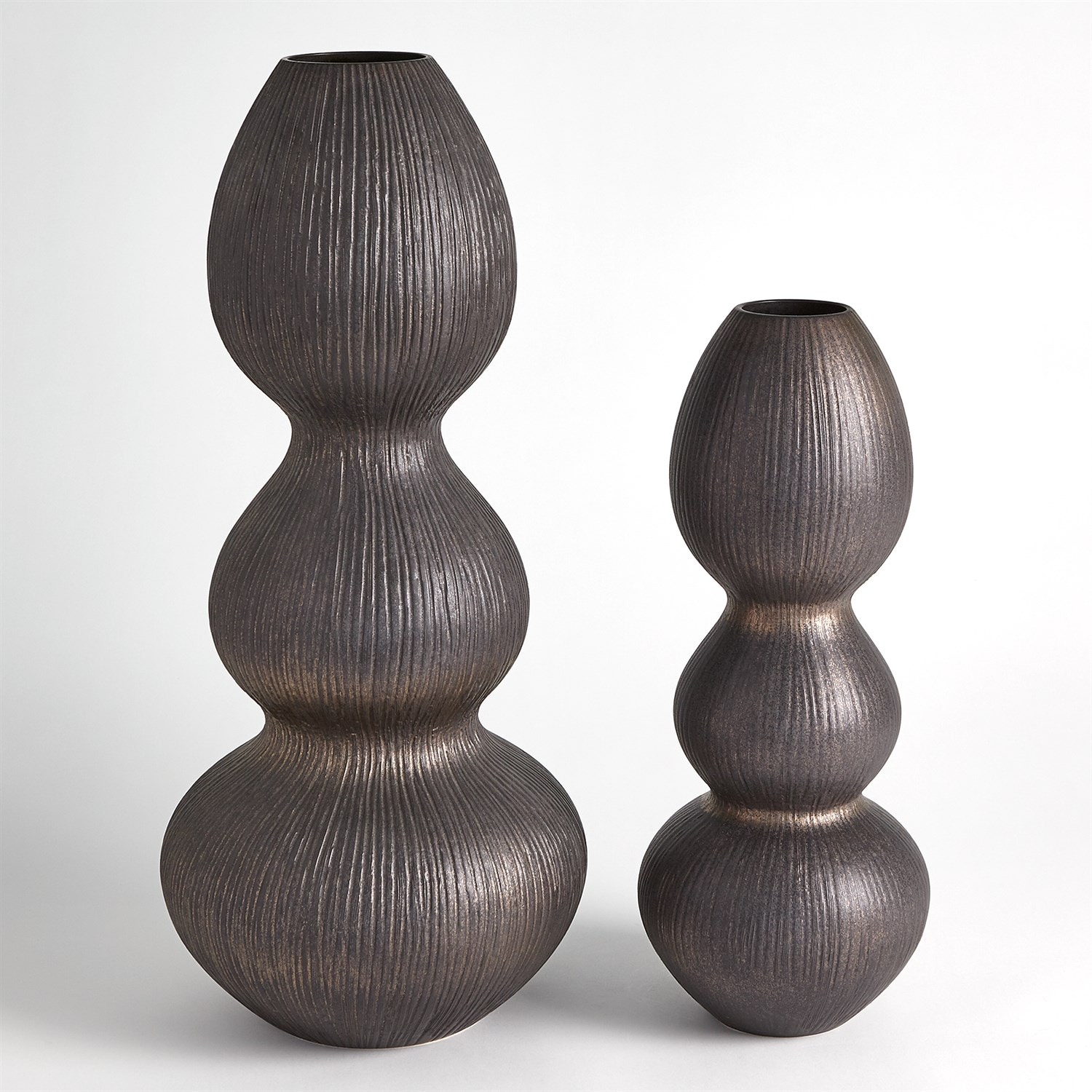  Torch Vase-Bronze-Sm 