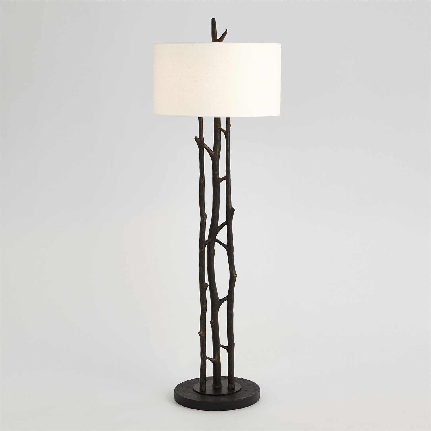Global Views Grove Floor Lamp-Bronze 7.80649