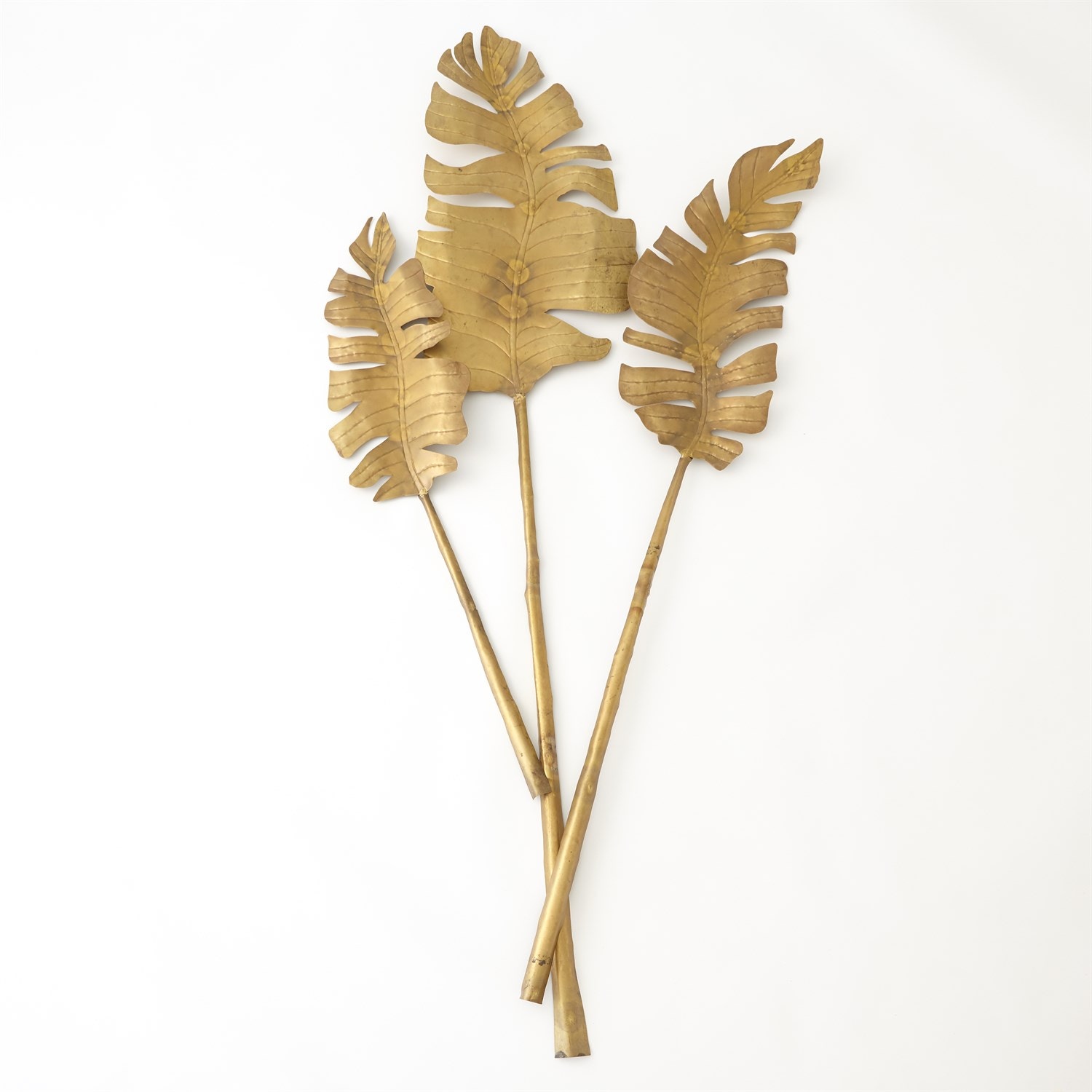  Brass Banana Leaf-Lg 