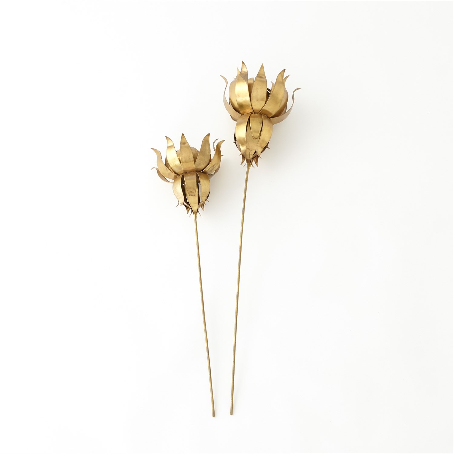 Global Views Wall Decor Brass Lotus Flower-Sm 9.93639 - Cricket's