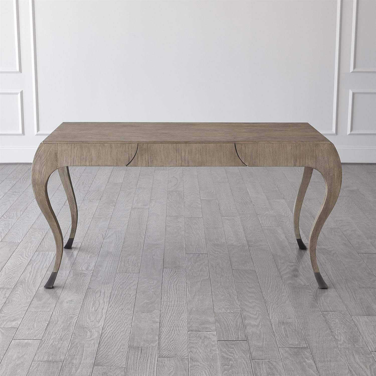 Global Views Paris Desk-Grey Sandblasted Oak RT2003