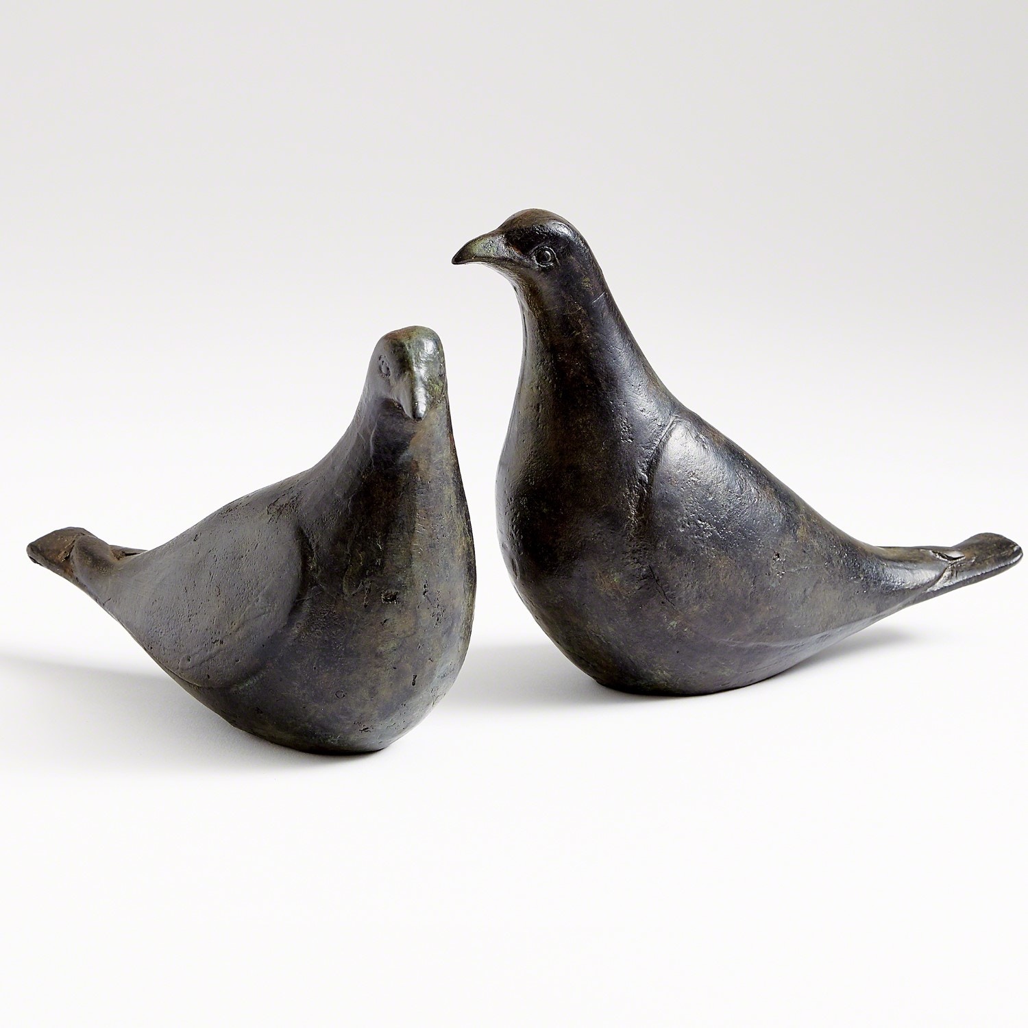  Doves-Oiled Bronze- Pair 