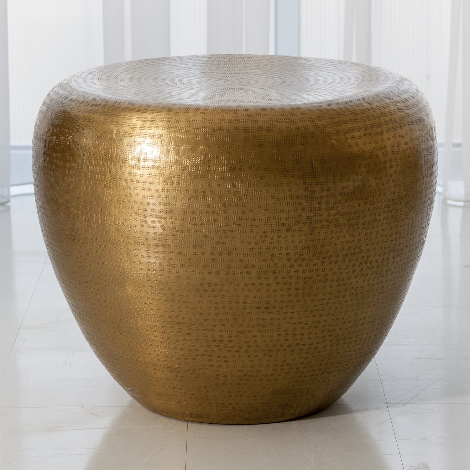  Goa End Table-Antique Brass 7.90962