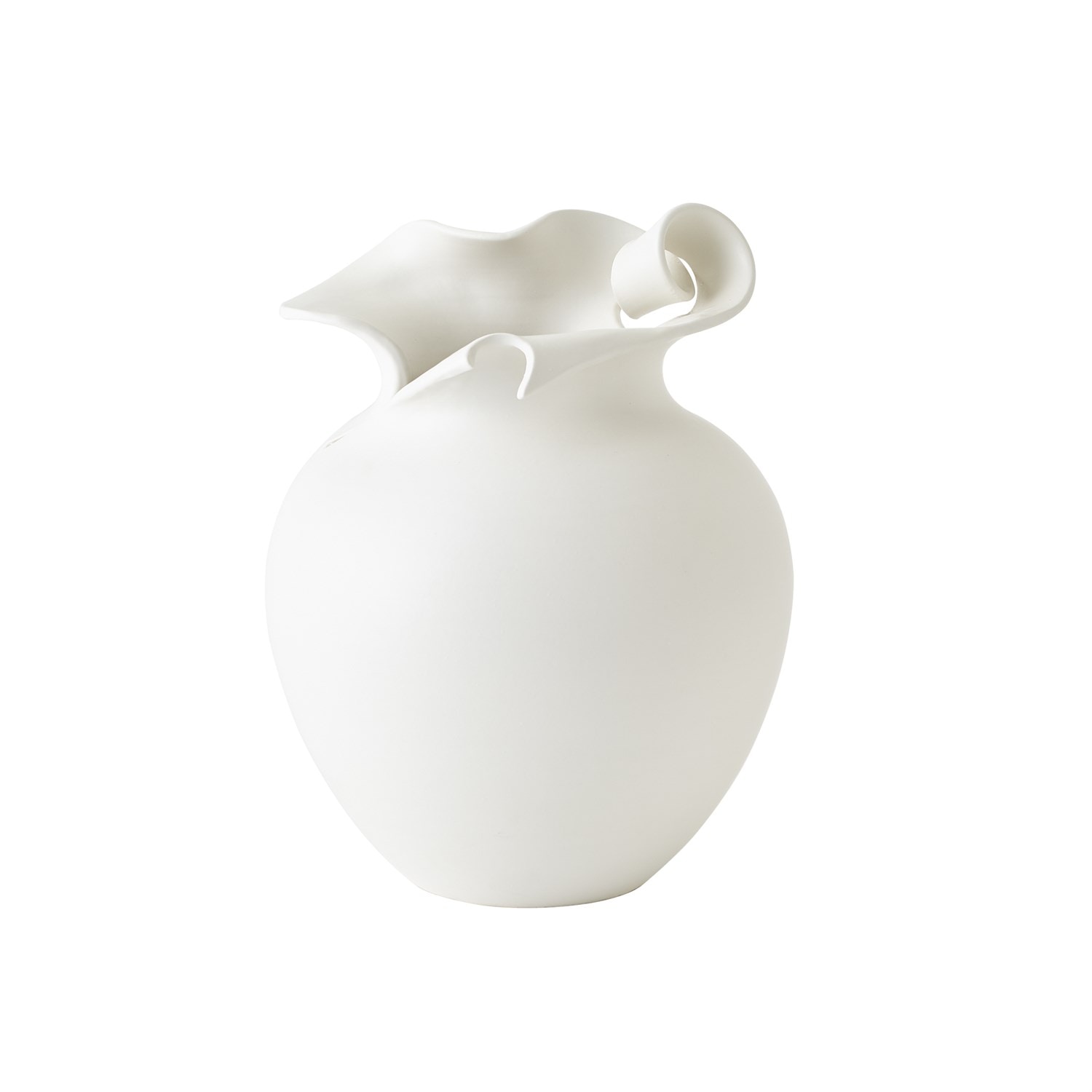  Charlotte Vase-White 