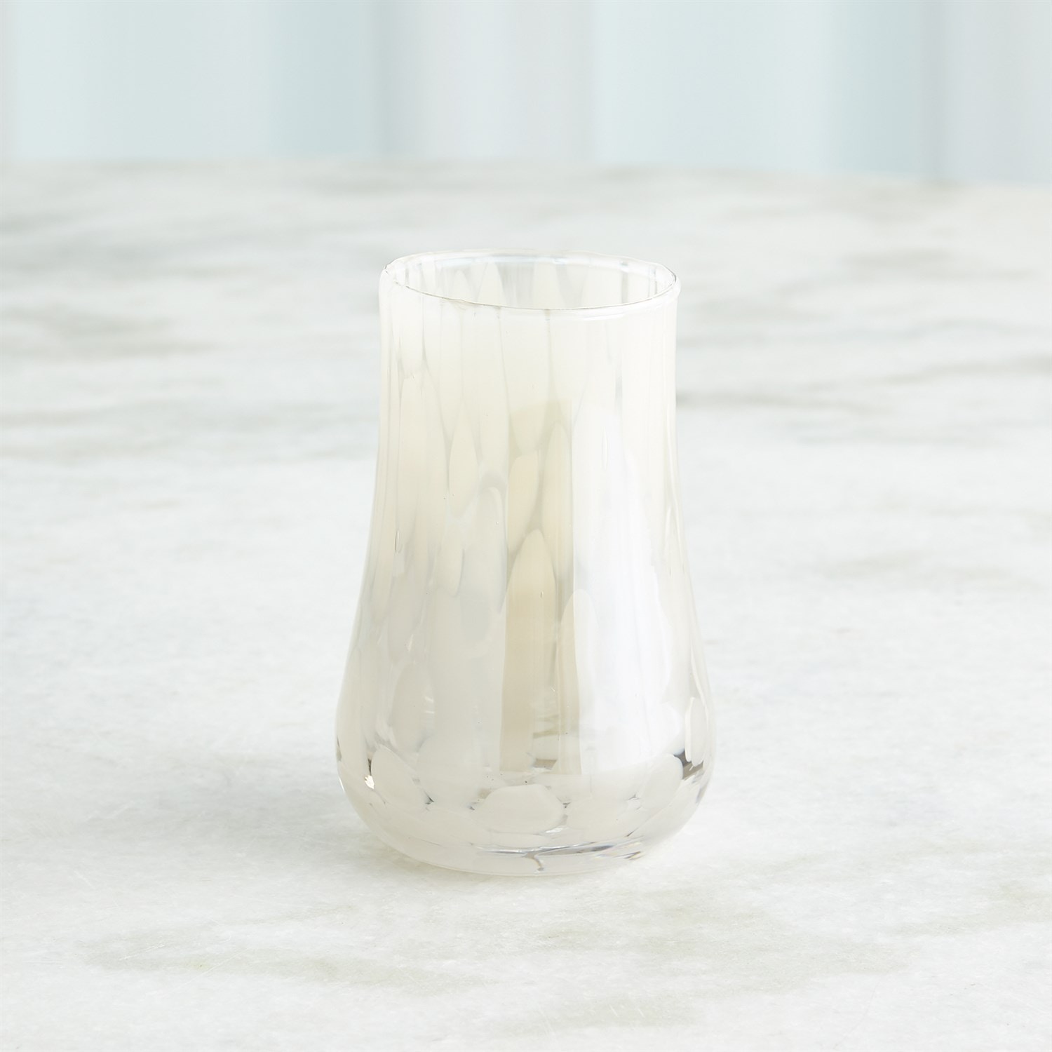  Hamish Glass-Opal Dots-Tall 