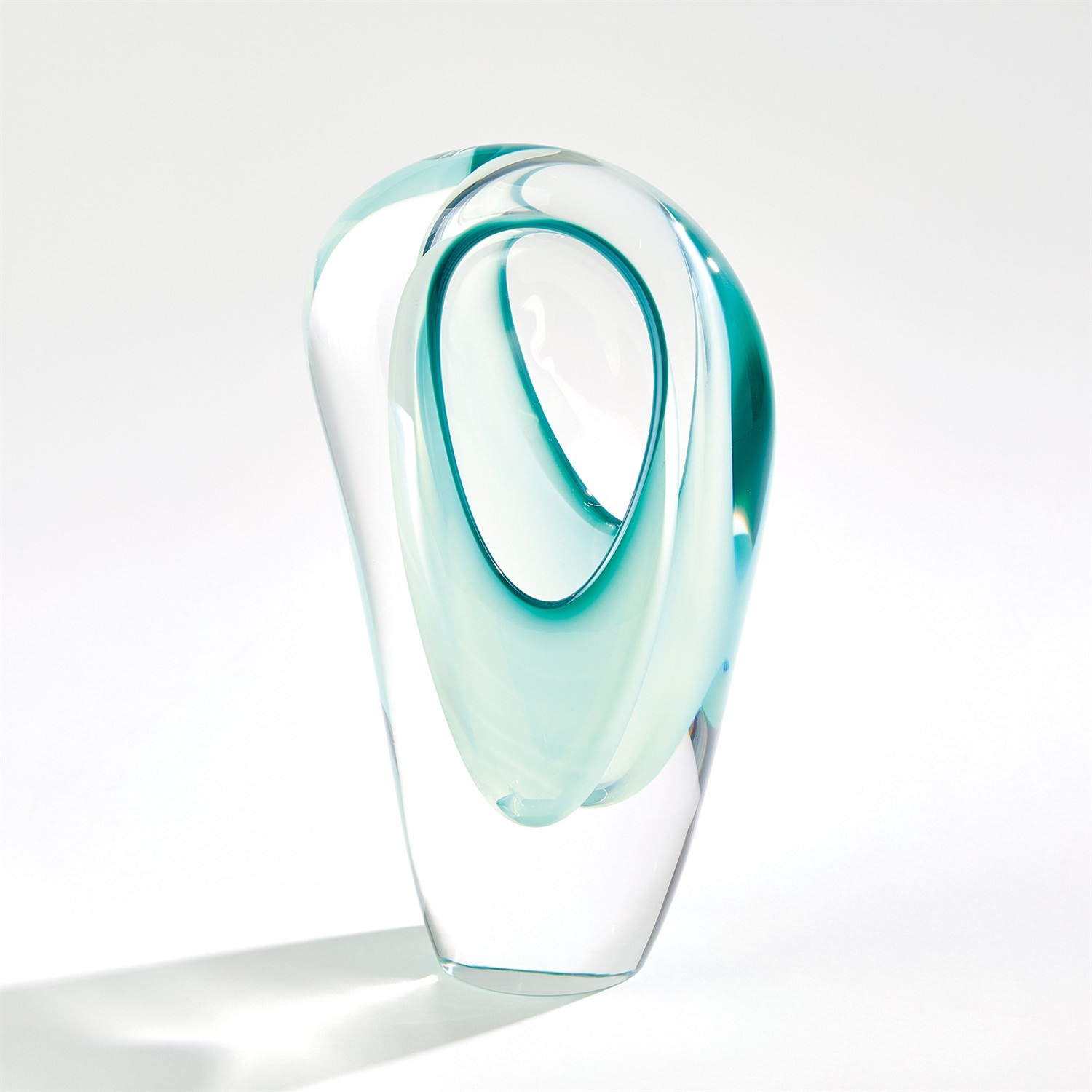  Double Vase-Wintergreen 