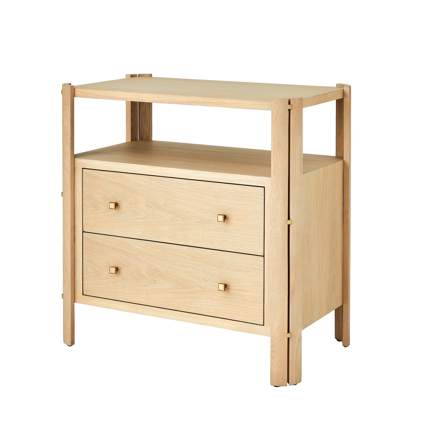 Global Views Paxton Bedside Dresser ASH2095