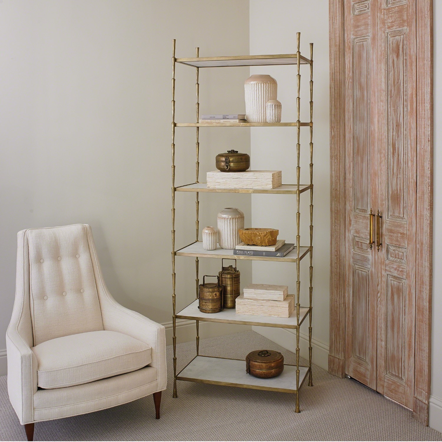 Marble etagere on sale