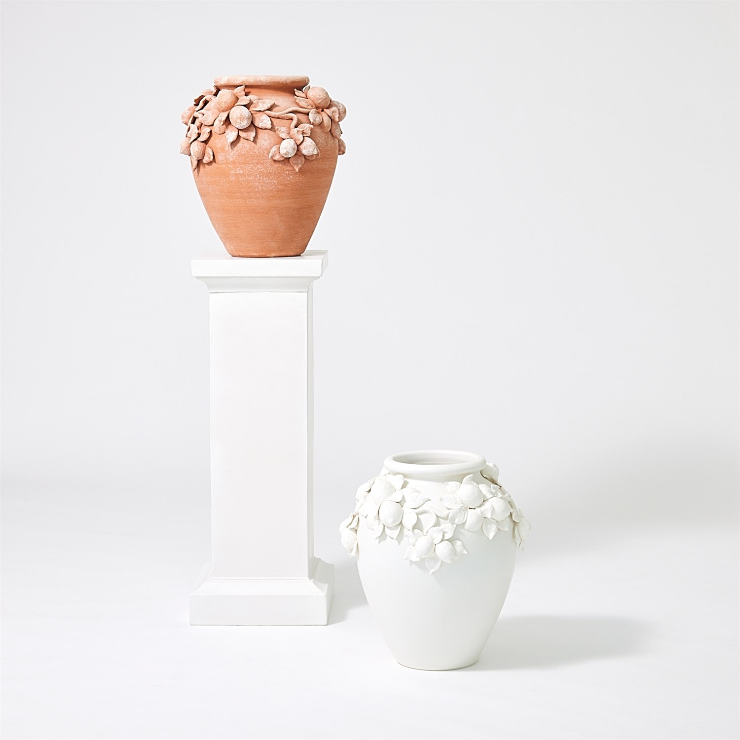 Global Views Home Accents Square Column Pedestal 3.31743