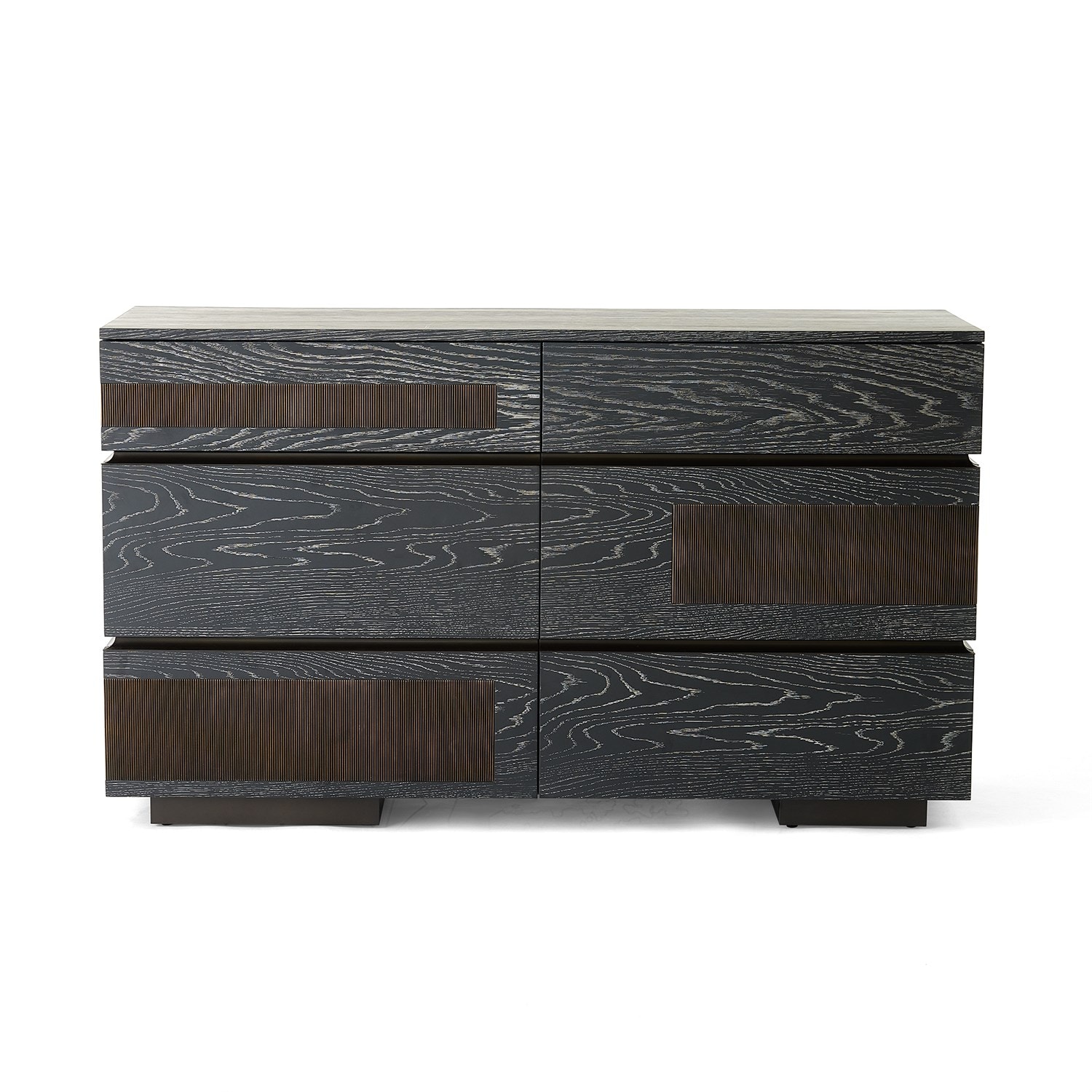 Global Views Brazil Dresser-Black Cerused Oak RT2018