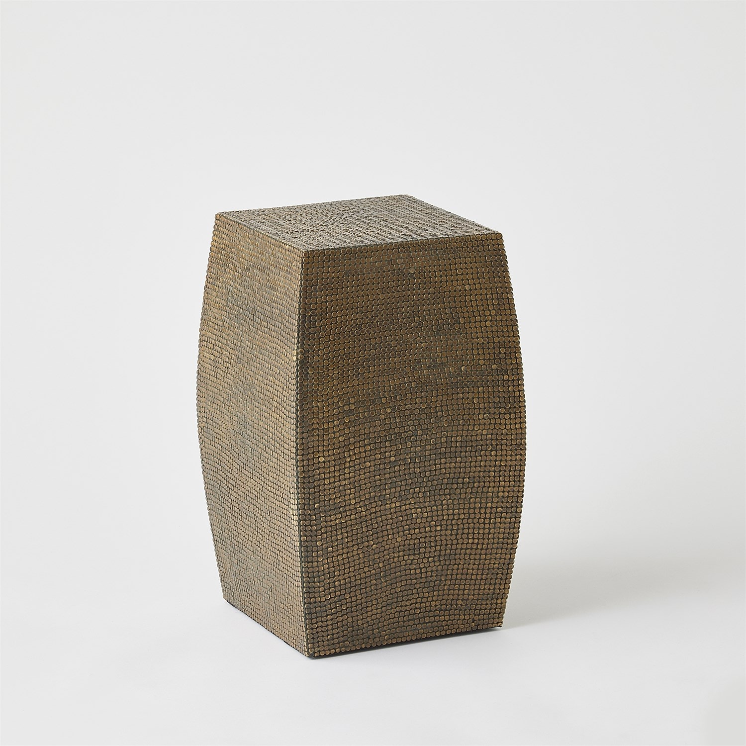 Global Views Lames Table-Aged Brass-Wide 7.91704