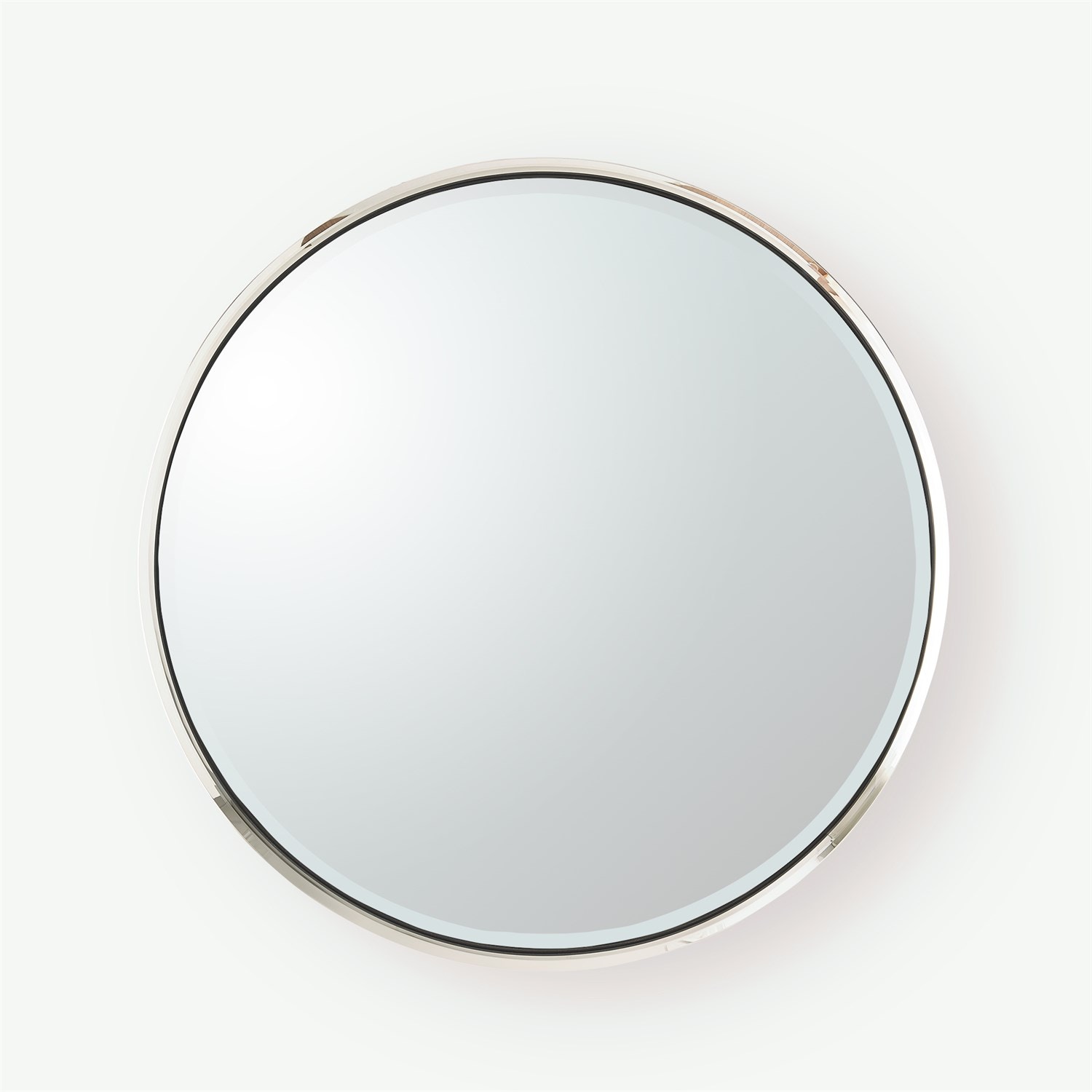  Hudson Mirror-Nickel-Lg 8.83282