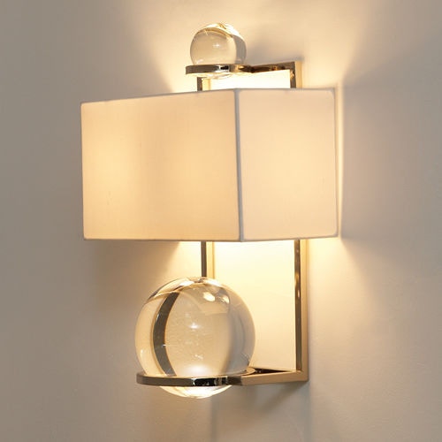 Global Views Fortune Teller Sconce-Nickel-HW 8.81168