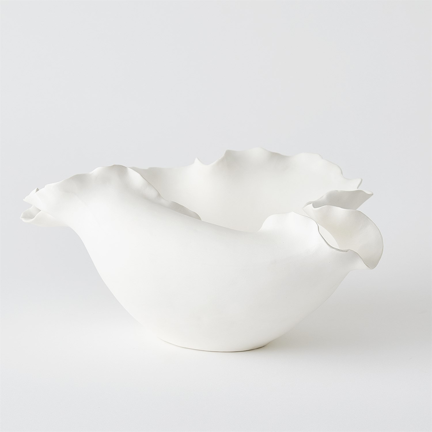  Folios Wide Bowl-Matte White 