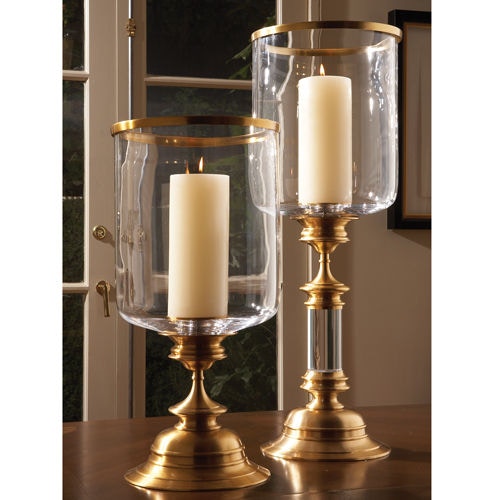  Estate Hurricane-Antique Brass 