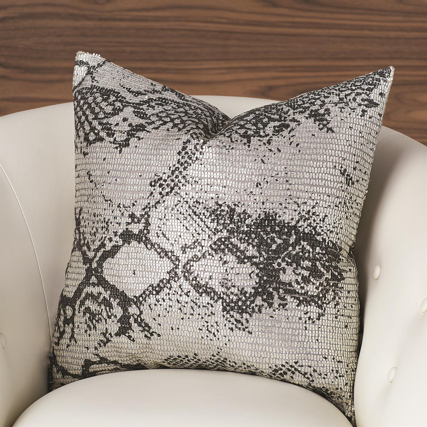 Shimmer throw outlet pillows