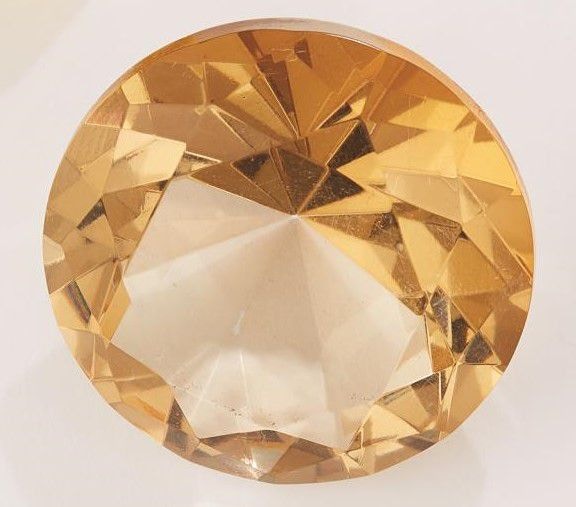 Global Views Oxford Jewels-Yellow-Round JB8.80045