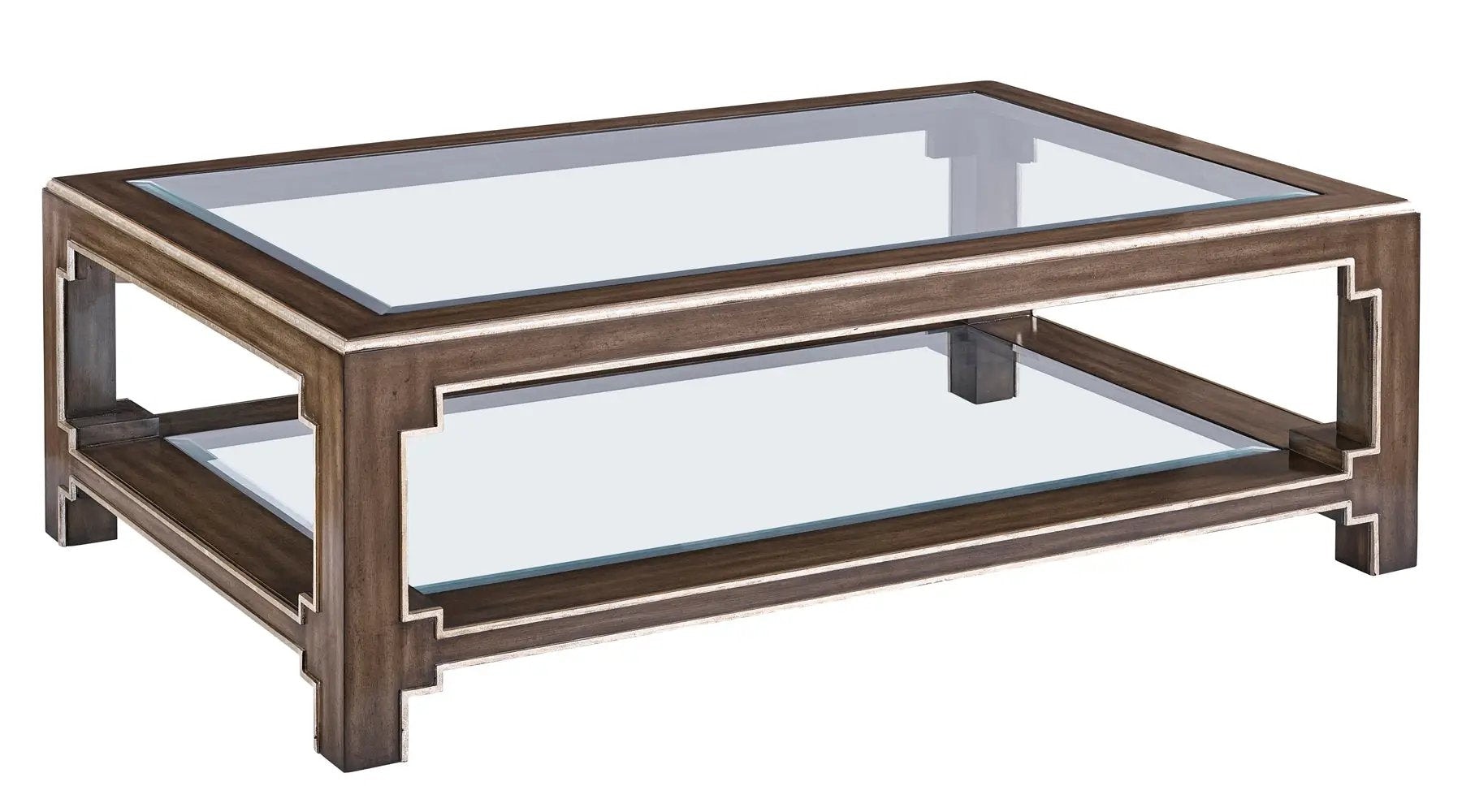 Marge Carson Bali Rectangular Cocktail Table BAL01