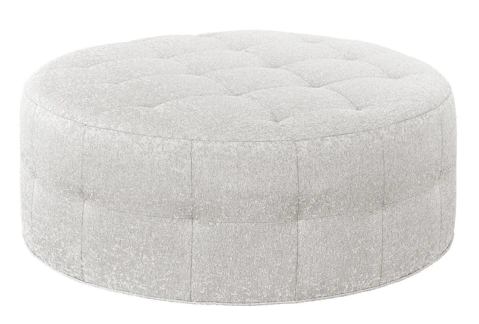 Marge Carson Coronado Round Ottoman COP48-3