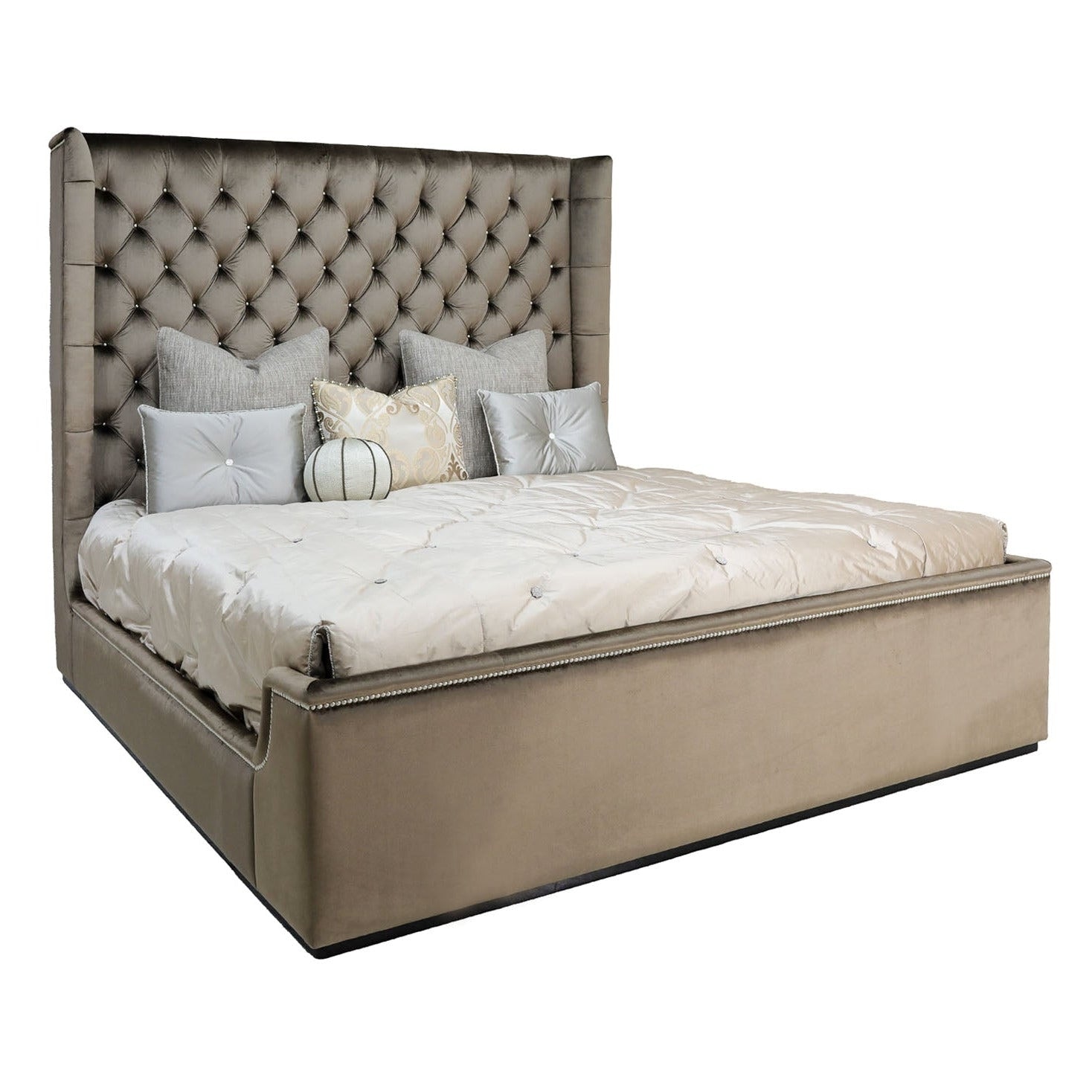 Marge Carson Dakota Low Bed DAK11