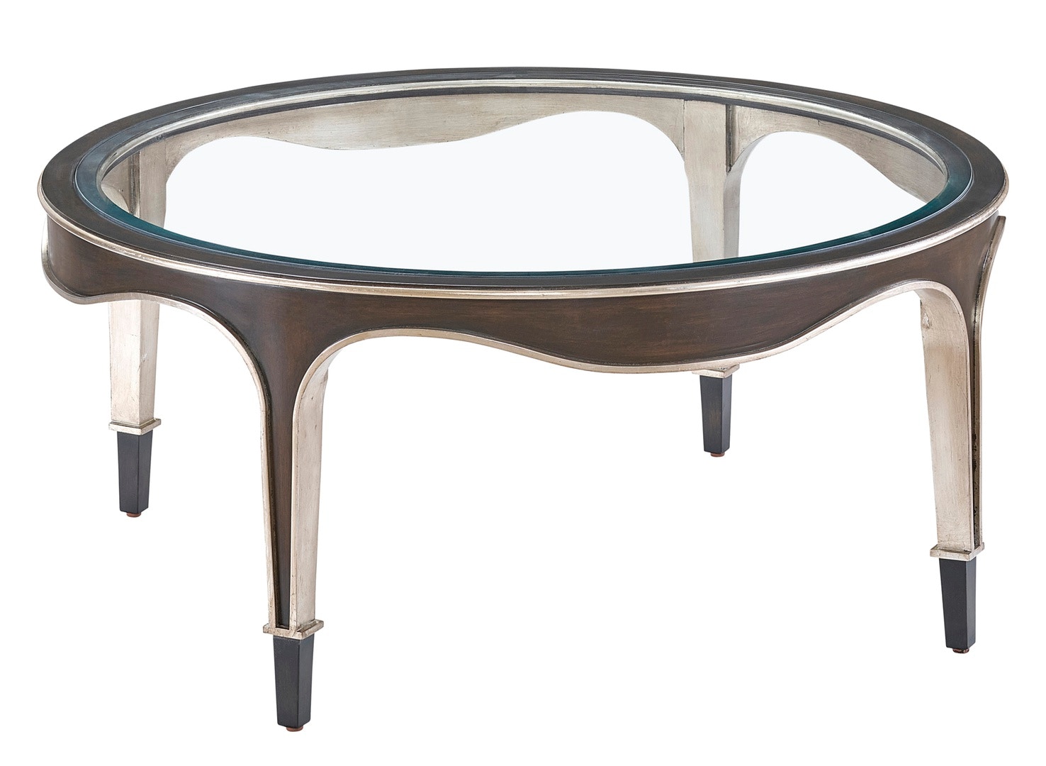 Marge Carson Living Room Giverny Round Cocktail Table GVN00