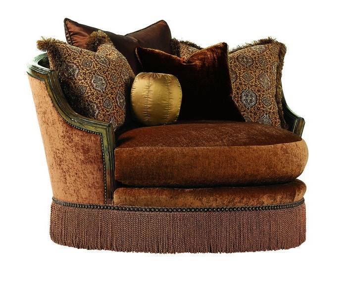 Marge Carson Living Room Isadora Chair And A Half Is67 Today S