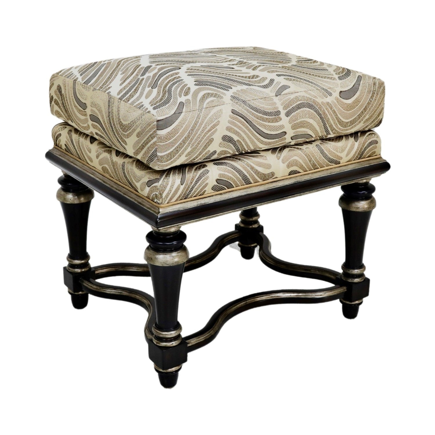 Marge Carson Kendall Ottoman KEN48