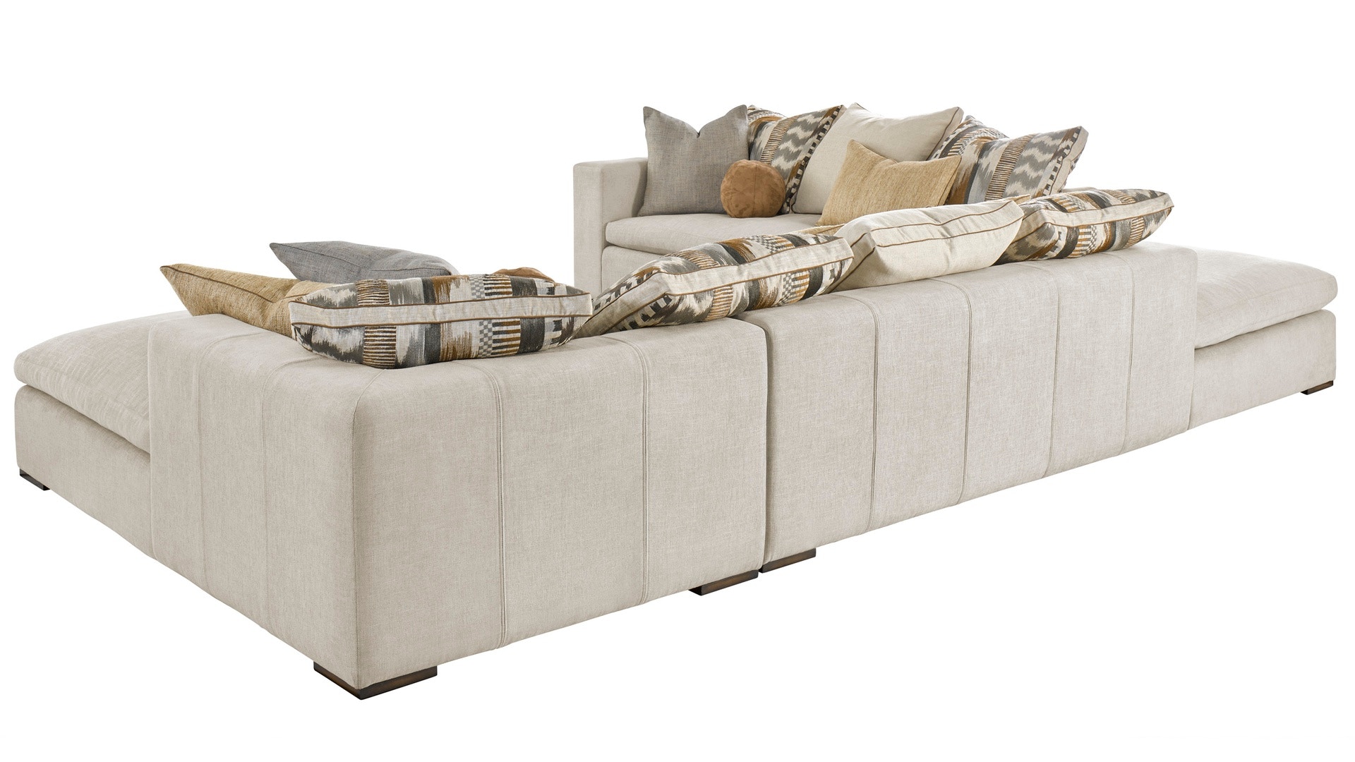 Marge Carson Living Room Lynx Sectional LNXSEC Birmingham Wholesale