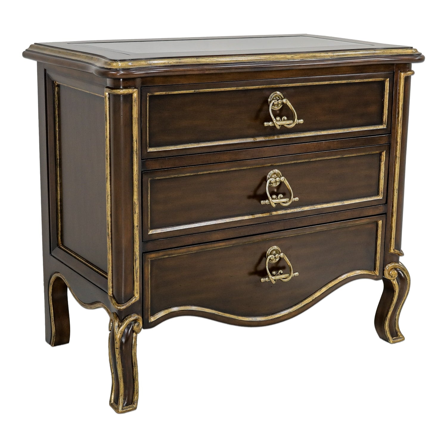 Marge Carson Loire Nightstand with Drawers LOR12