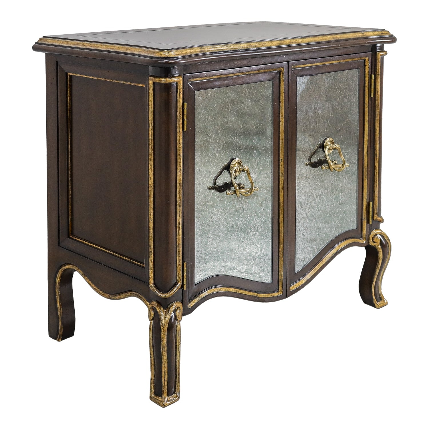 Marge Carson Loire Nightstand with Doors LOR13