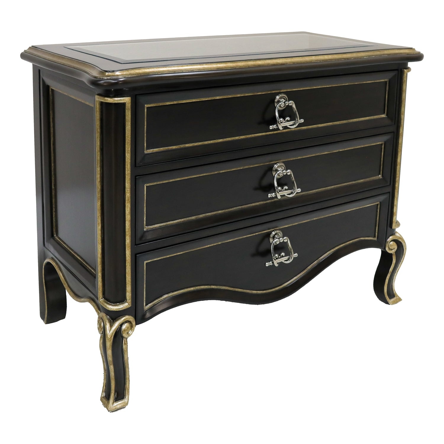 Marge Carson Loire Magnifique Drawer Nightstand LRM12
