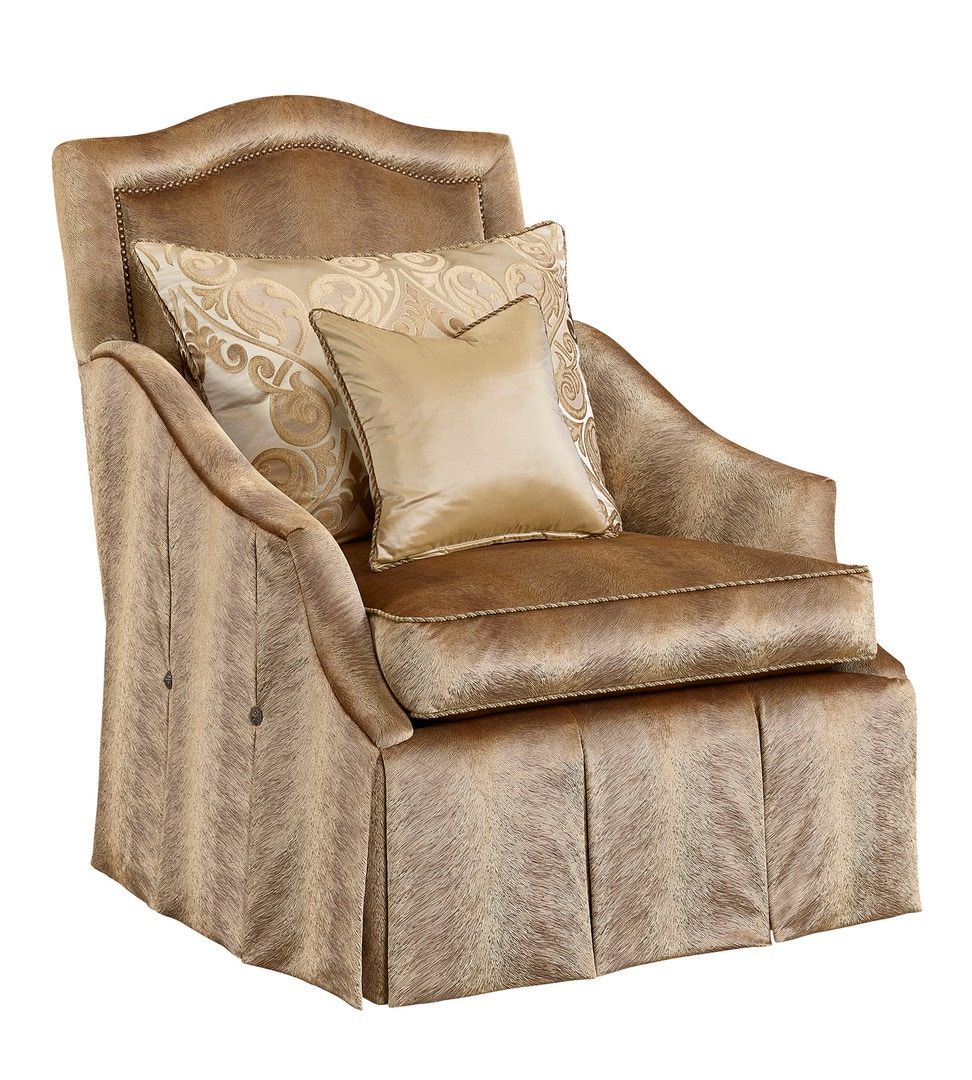 Marge Carson Living Room Marcella Chair MAR41 Birmingham Wholesale Furniture Birmingham, AL