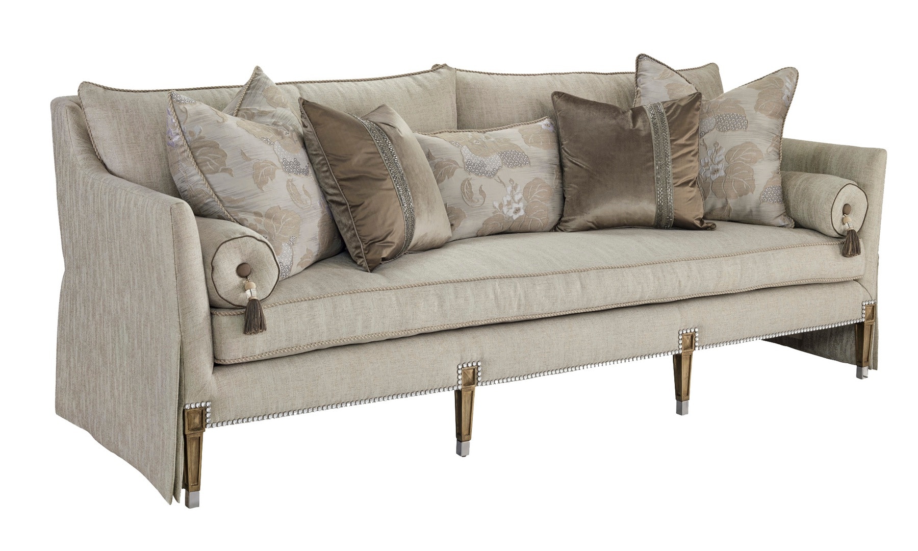 Marge Carson Living Room Marilyn Sofa MYN43 IMI Furniture Sterling, VA