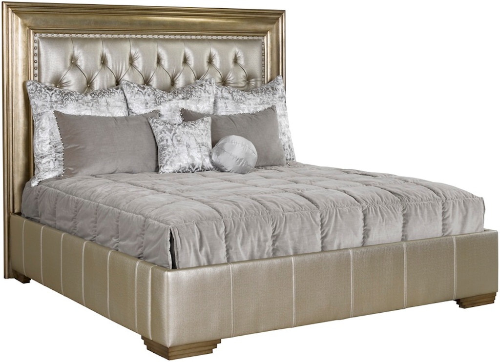Marge Carson Bedroom Palo Alto Transitional Bed Pal11 3