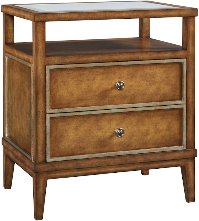 Marge Carson Bedroom Palo Alto Nightstand Pal12s Ariana Home