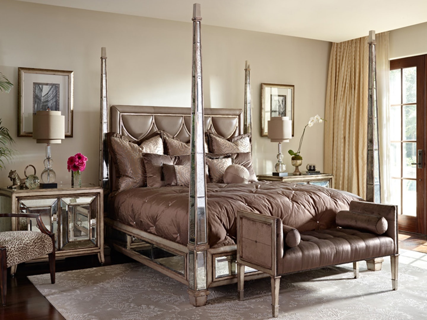 Marge Carson Bedding Essentials Palisades Bedding Package PS95 Birmingham Wholesale Furniture