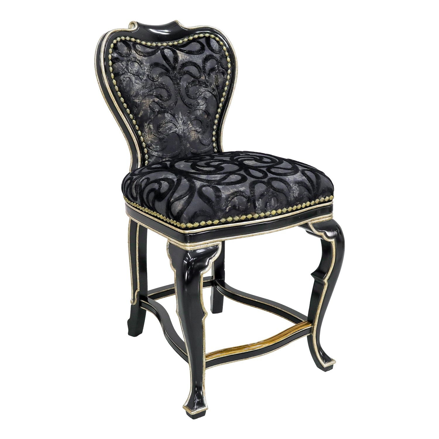 Marge Carson Villa Argenta Counter Stool VAR47-26