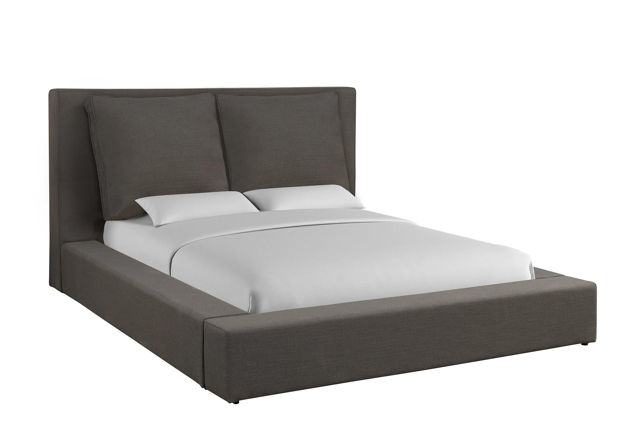 Parker Living Bedroom Heavenly - Flax Charcoal Queen Bed With