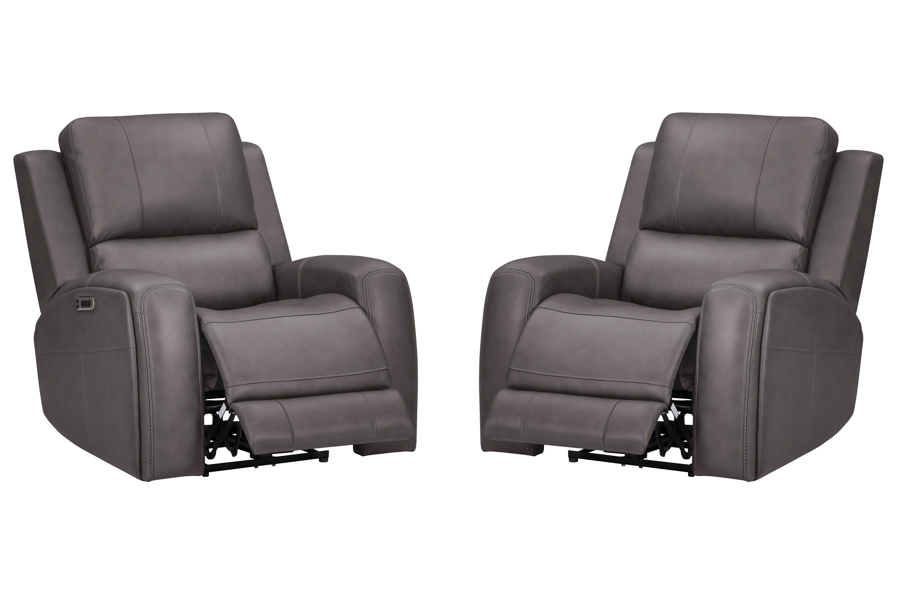 Parker Living Parker Living Belmont - Autumn Fog Zero Gravity Power Recliner P3 Two Pack MBEL-KIT-812P3Z-2-ATFG