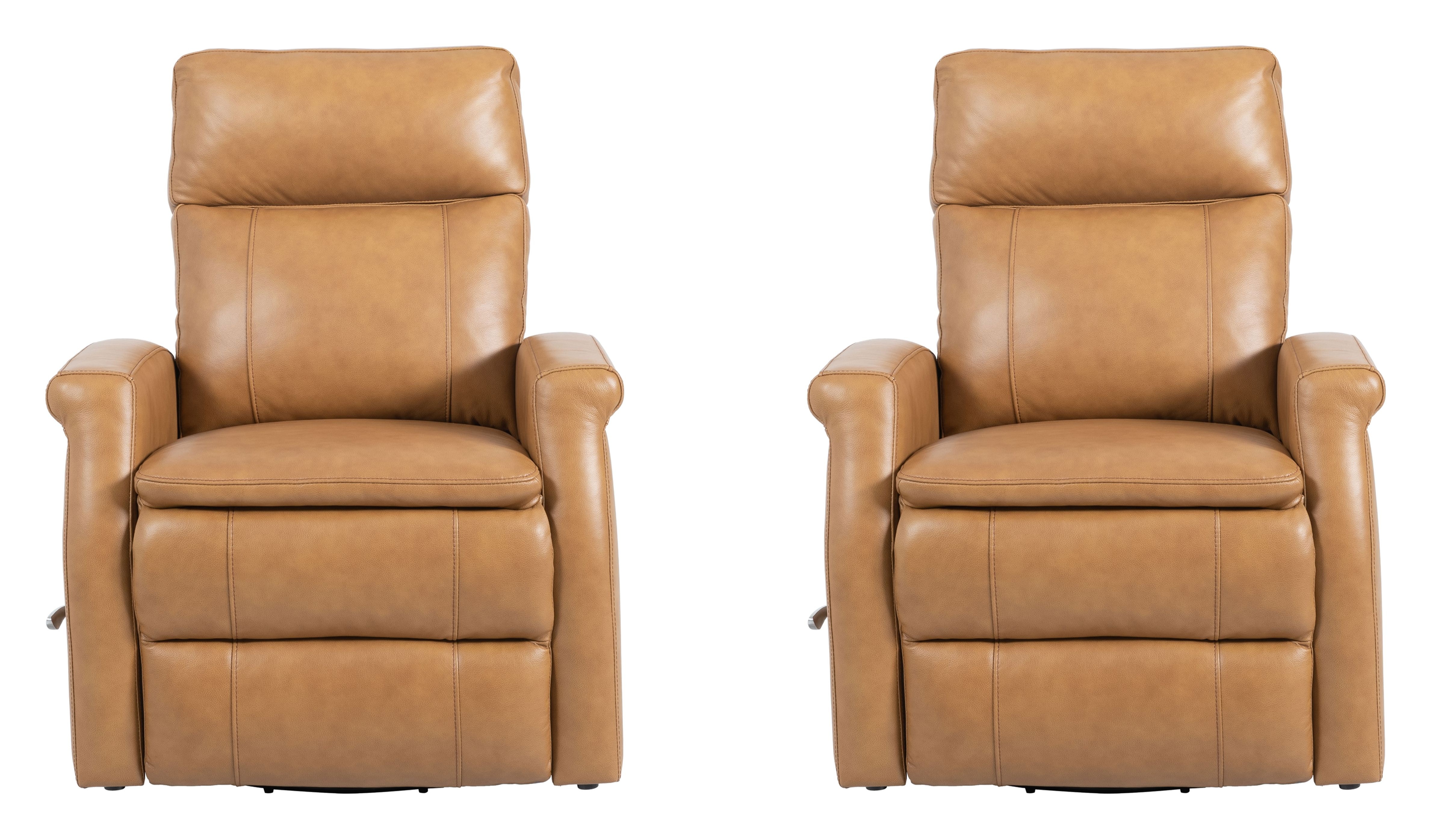 Parker Living Bristol - Russet Swivel Glider Recliner Two Pack MBRS-812GS-2-RSST