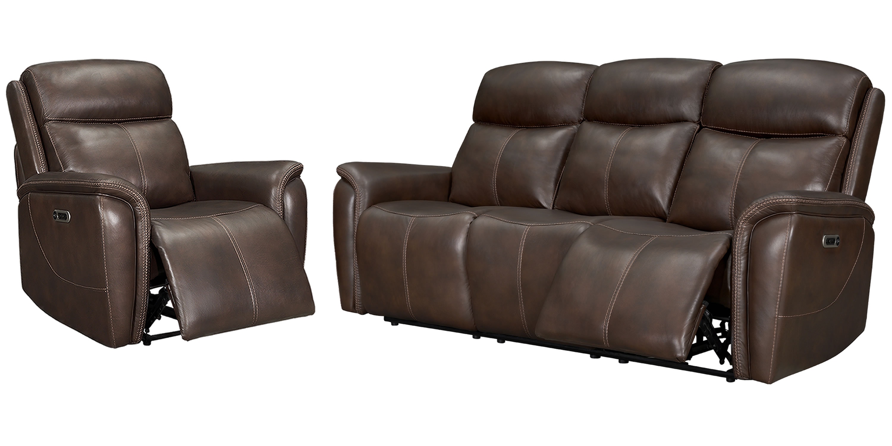 Parker Living Cascade - Auburn Power Reclining Sofa and Recliner MCAS-31PH-AUBN