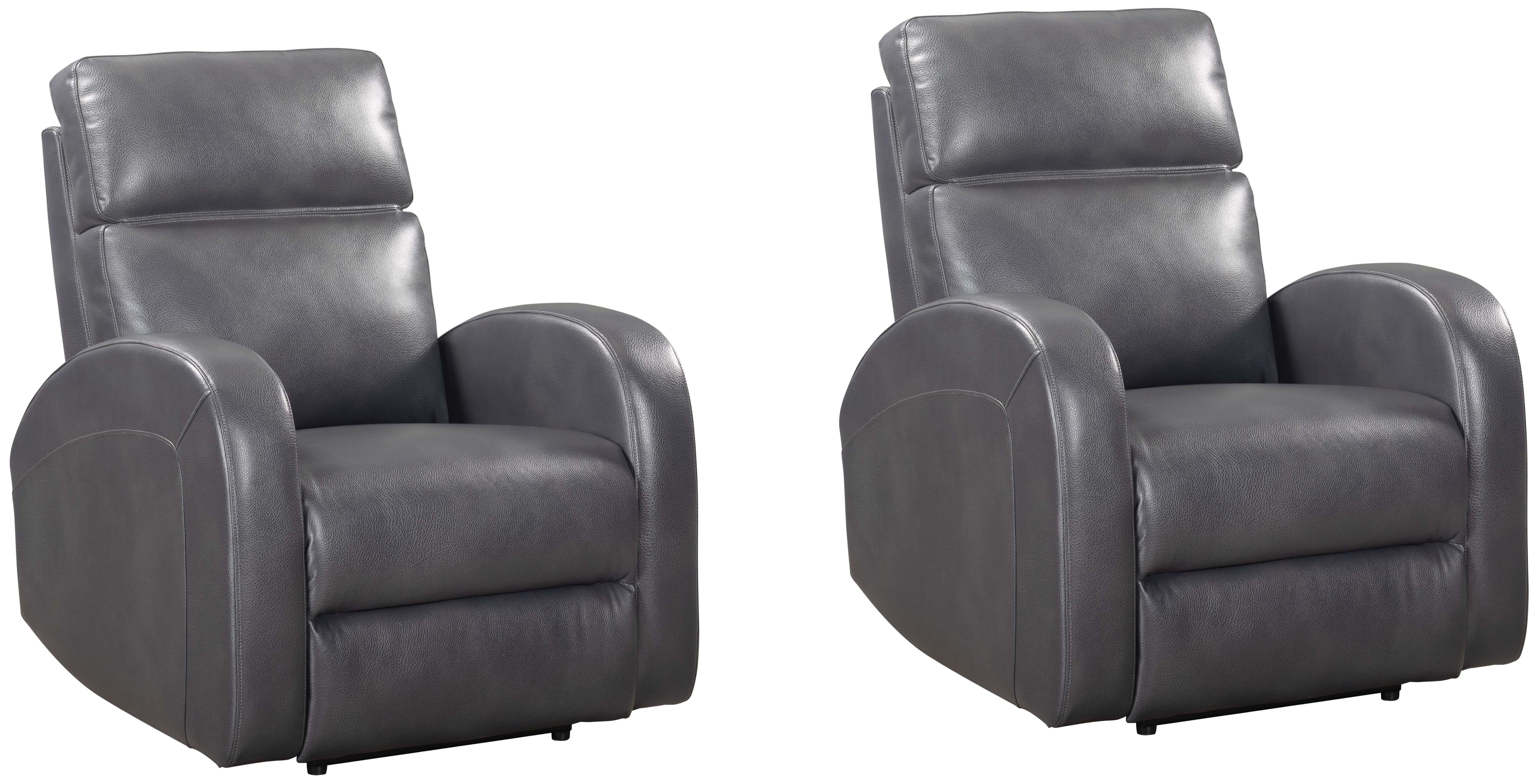 Parker Living Devin - Pebble Grey Power Recliner Two Pack MDEV-812P-2-PPGR