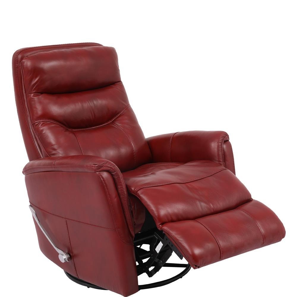 rowe upholstered manual swivel glider recliner