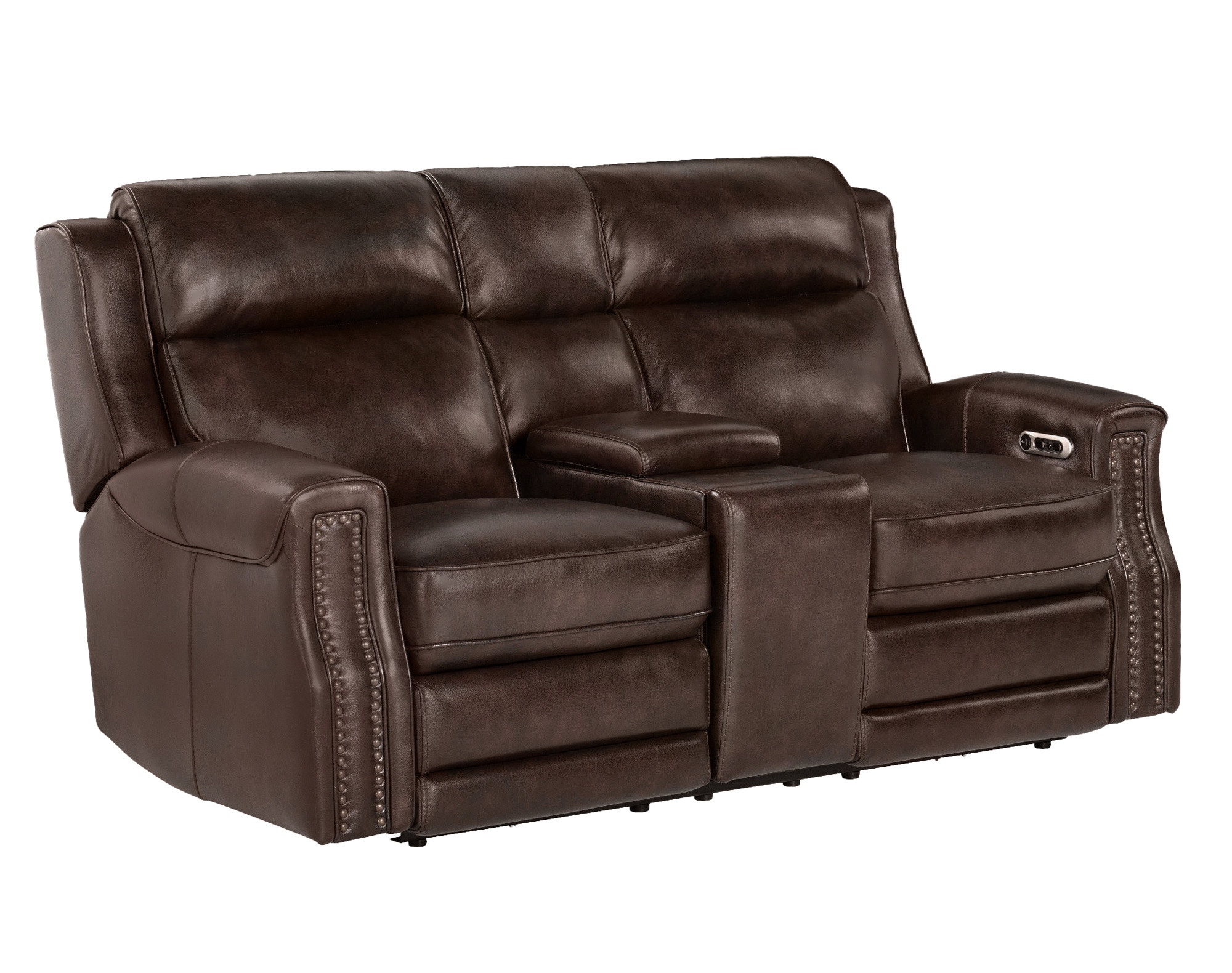Parker Living Parker Living Hensley - Smooth Espresso Power Loveseat MHEN-822CPHT-SMES