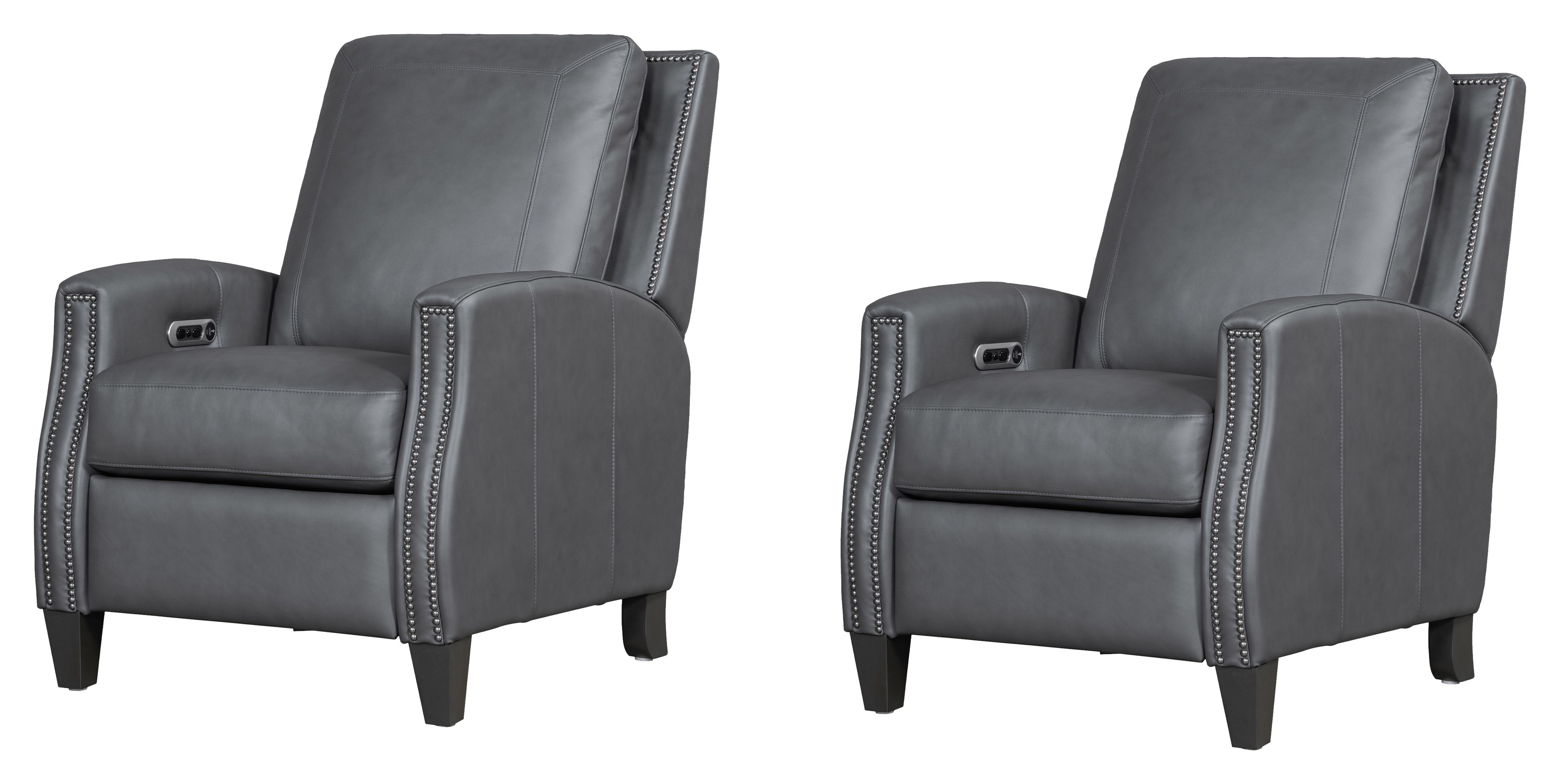 Parker Living Hunter - Echo Grey Power Cordless High Leg Recliner P2 Two Pack MHNT-812PH-P25-2-ECGR
