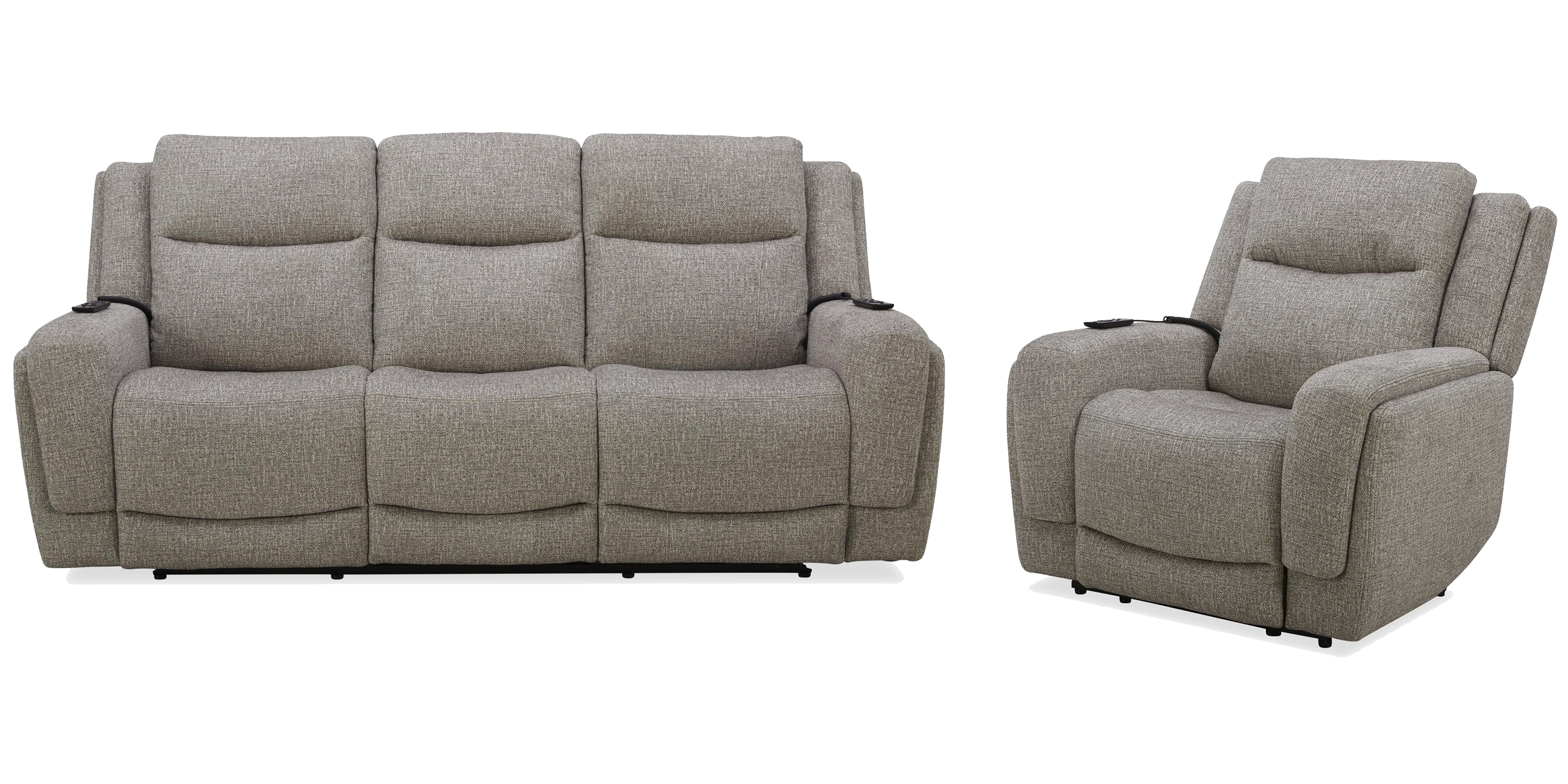 Parker Living Penfield - Frappe Power Reclining Sofa and Recliner MPEN-31PHLZ-HM-FRAP